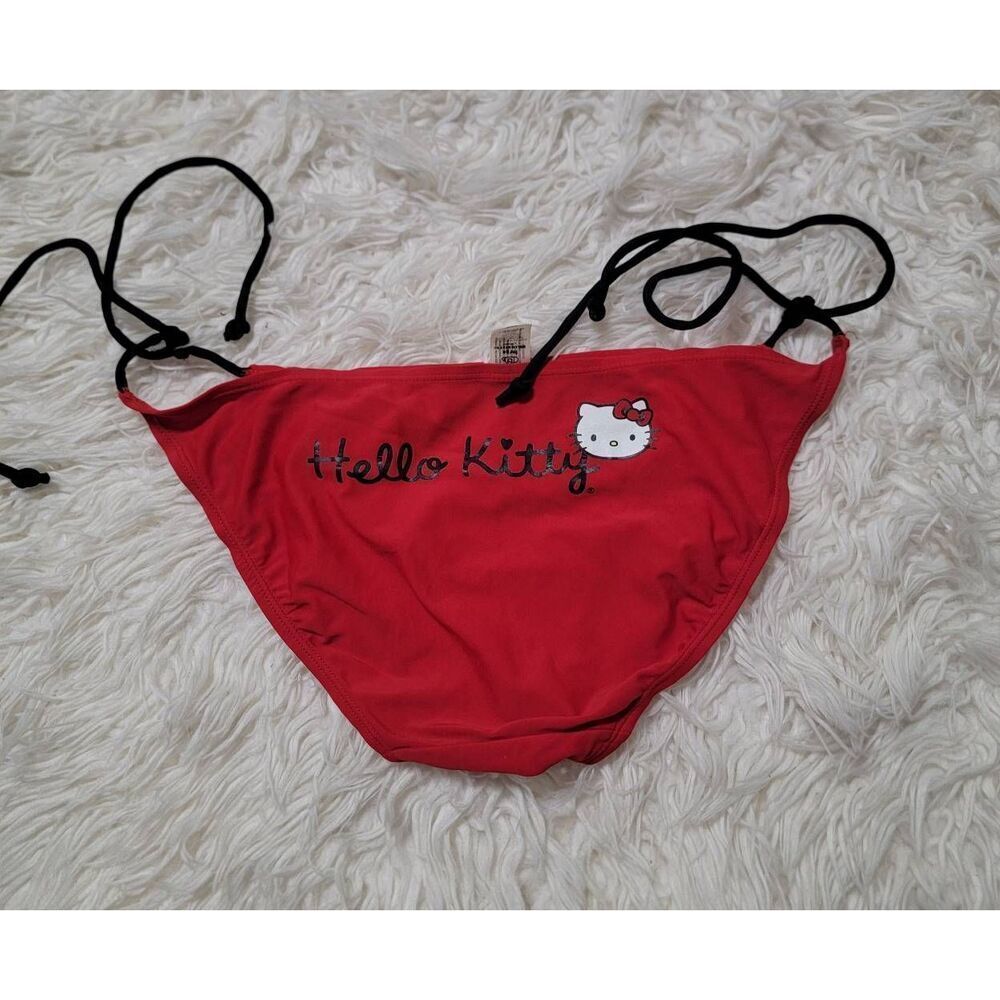 Y2k Hello Kitty String Bikini L - image 1